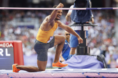 NEUGEBAUER Leo (Germany), Hochsprung, high jump, Zehnkampf, Decathlon, Maenner; Olympische Spiele (Leichtathletik) am 02.08.2024 im Stade de France in Paris (Frankreich).