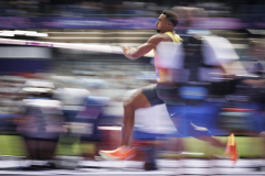 NEUGEBAUER Leo (Germany), Stabhochsprung, pole vault, Zehnkampf, Decathlon, ; Olympische Spiele (Leichtathletik) am 03.08.2024 im Stade de France in Paris (Frankreich).