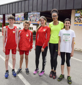 Foto: Tom Bloch/ Leichtathletik, Eberstadt, Eberstädter Hochsprung-Meeting, Hochsprung, Marie-Laurence Jungfleisch, VfB Stuttgart